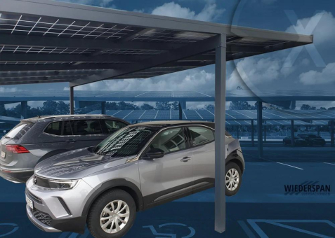 Suche & Gesucht Tipp: In der Stadt Photovoltaik Parkplätze: City-Solarcarport – Nachhaltige Energiegewinnung für moderne Städte