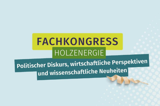 23. Fachkongress Holzenergie Dezentral, zuverlässig, sauber - Moderne Holzenergie