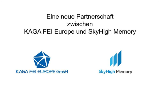 KAGA FEI Europe und SkyHigh Memory schließen Distributionsvertrag