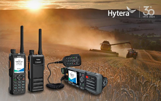 Hytera-Funkgeräte liefern effektive Funk- und Notrufsysteme für landwirtschaftliche Betriebe