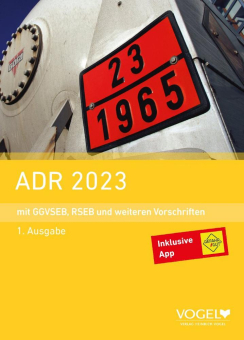 Neue Auflage: ADR 2023 ab sofort erhältlich!