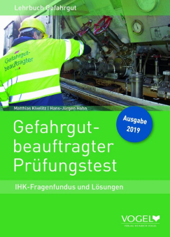 Gefahrgutbeauftragter Prüfungstest mit IHK-Fragenfundus und Lösungen