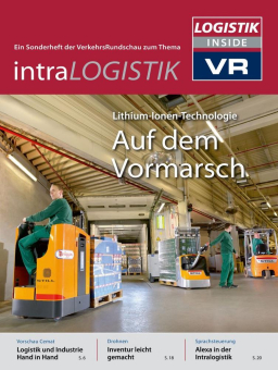 LOGISTIK INSIDE Ausgabe 2/2018 - Das Intralogistikmagazin erscheint pünktlich zum Auftakt der CeMAT/HANNOVER MESSE mit einem eigenständigen Sonderheft zur VerkehrsRundschau 16/2018