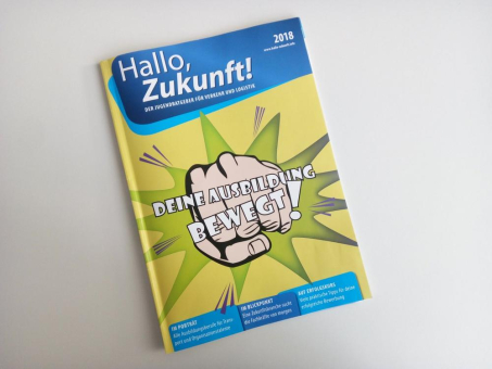 Neuer Jugendratgeber der Nachwuchsinitiative "Hallo, Zukunft!"