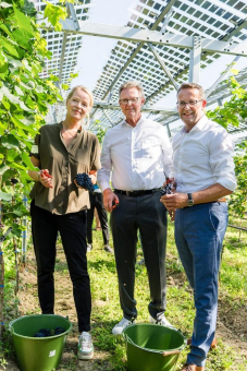 Ministerin Walker besucht Pionierprojekte der Photovoltaik in der Region Freiburg