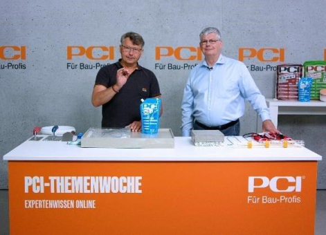 Die PCI-Themenwoche im September mit Schwerpunkt Fußbodenheizung