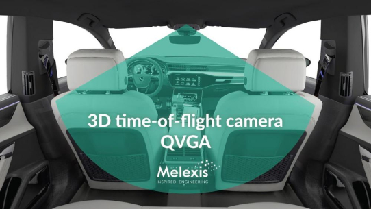 Melexis stellt neuen Time-of-Flight-Sensor mit QVGA-Auflösung vor und vervollständigt damit sein ToF-Angebot der dritten Genration