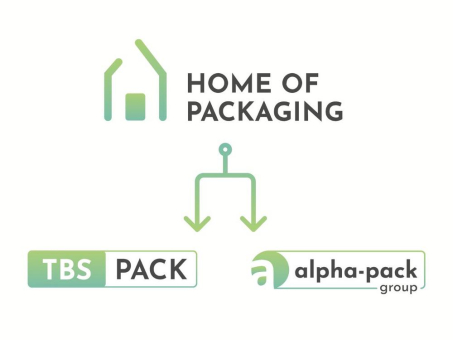 Tbs-pack GmbH und alpha-pack GmbH werden zum "Home of Packaging"!