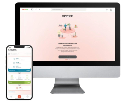 neoom: Optimierten Eigenverbrauch und mehr Kosteneffizienz für EigenheimbesitzerInnen mit neuer Software