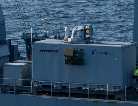 Bundeswehr schließt Laserwaffen-Erprobung auf See erfolgreich ab