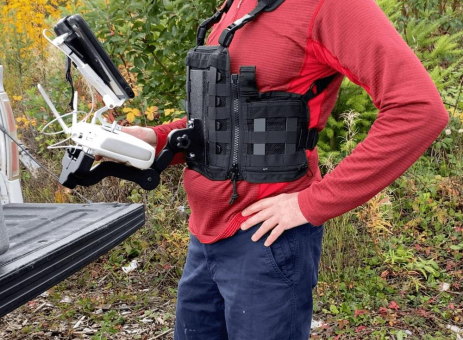 WEROCK stellt ergonomisches Drohnencontroller Chest Pack vor