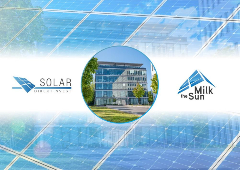 Solar Direktinvest Gruppe übernimmt Europas Nr. 1 Vermittlungsplattform für PV-Anlagen Milk the Sun