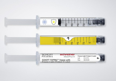 Schreiner MediPharm stellt neues Freeze-Light-Protect Label auf der PDA Universe of Pre-Filled Syringes vor
