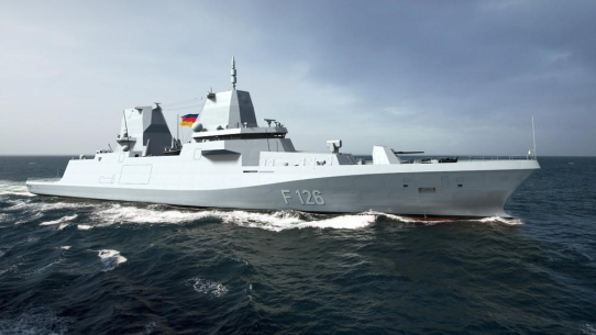 Damen Naval unterzeichnet Vertrag mit der AERIUS Marine GmbH über Brandschutzsystem für die Fregatten der  Klasse 126