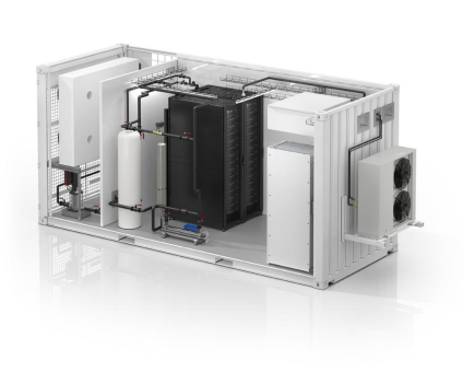 Schneider Electric stellt Datacenter-Container-Modul mit integrierter Immersionskühlung vor