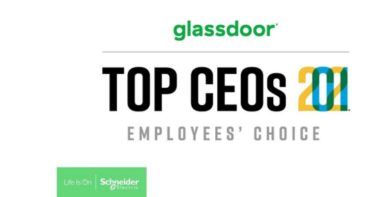 Jean-Pascal Tricoire von Schneider Electric unter den Glassdoor Top CEOs 2021