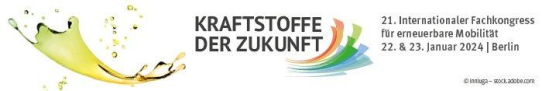 Programm und Anmeldung online - 21. Fachkongress "Kraftstoffe der Zukunft 2024"