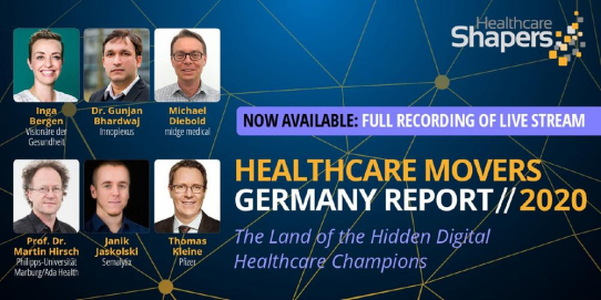 Healthcare Movers 2020 Germany Report: Vorrücken in die Digitale Avantgarde Deutschlands