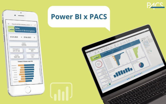PACS Projekt-Software unterstützt Microsoft Power BI jetzt auch in der PACS Cloud-Anwendung