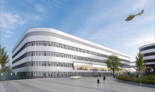 Grundstein für das neue Operations- und Funktionsgebäude des Bundeswehrzentralkrankenhauses Koblenz gelegt