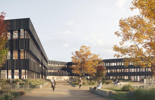 Grundsteinlegung für das neue Landratsamt des Landkreises Landshut – Hitzler Ingenieure Landshut verantwortet als Projektsteuerer den Neubau