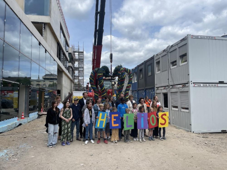 Richtfest an den Heliosschulen Köln – erste inklusive Universitätsschule für praktische Ausbildung von angehenden Lehrerinnen und Lehrern