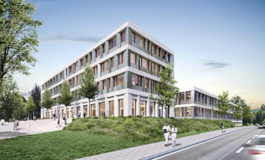 Jetzt offizieller Baustart für die Erweiterung der Klinik Münchberg