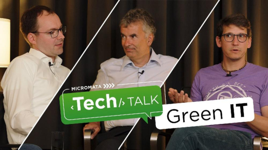 TECH TALK auf Micromata TV: Green IT