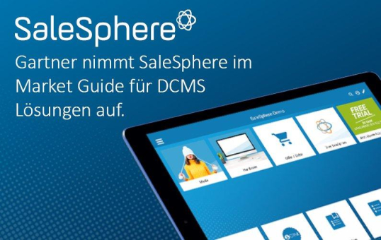 Gartner nimmt SaleSphere im Market Guide für DCMS Lösungen auf