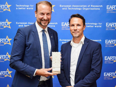 Europäischer Innovationspreis EARTO 2023 für kostengünstigen Herstellungsprozess von Aerogelen