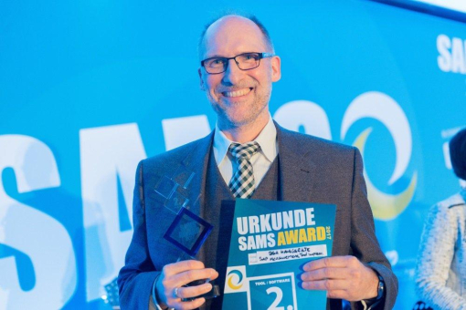 BSH Hausgeräte gewinnt 2. Platz beim renommierten SAMS Award 2017