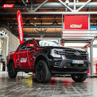 Eibach präsentiert Ford Ranger Wildtrack bei den Track & Safety Days 2023