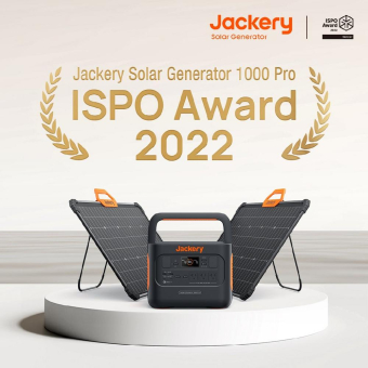 Jackery gewinnt den ISPO Award für 2 Produkte