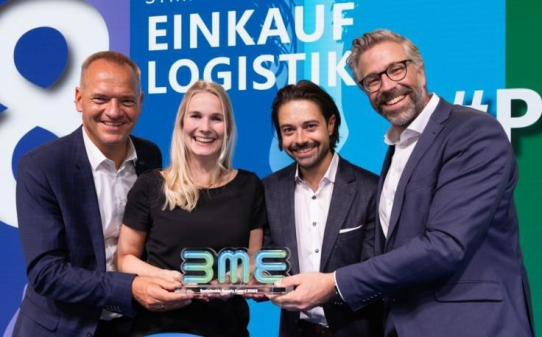 TÜV SÜD gewinnt den Sustainable Supply Award 2023