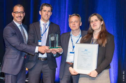 Digitale durchgehende Prozesssteuerung: Schaeffler und inconso mit "elogistics award" ausgezeichnet