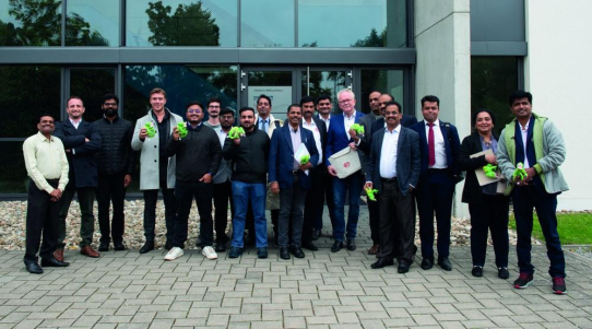speedikon FM AG begrüßt Delegationsgruppe aus Indien in Bensheim