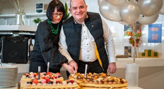 25 Jahre domeba: Geburtstagsfeier im Haus des Chemnitzer Software-Unternehmens