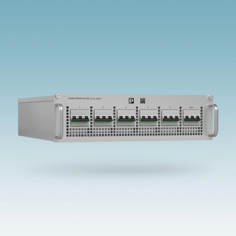 Komfortables AC-Verteilermodul für 19“-Ladesäulen