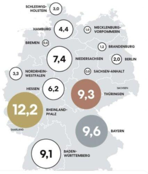 Rheinland-Pfalz belegt Platz 1 im ADC Hochschul-Kreativindex