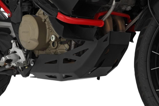 Der neue Wunderlich Motorschutz EXTREME für die Ducati Multistrada V4 ist größer. Und er ist schwarz.
