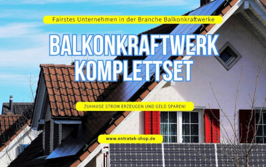 entratek-shop.de als "Fairstes Unternehmen" in der Branche "Balkonkraftwerke" ausgezeichnet