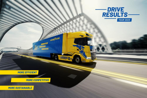 Goodyear startet Drive Results Tour 2023 durch Europa mit Stopps in Deutschland und der Schweiz