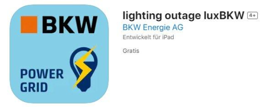 Die BKW Energie AG profitiert von ihrer eigenen Störungs-App