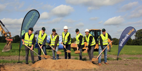 Solarpark Agethorst: GOLDBECK SOLAR und greentech bündeln Expertise für ein Kraftwerk der neuesten Generation