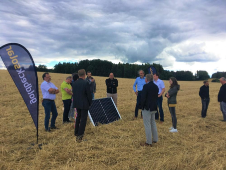 Baustart in Amberg: GOLDBECK SOLAR baut 7,3 MWp-Freiflächenanlage im Gewerbegebiet West