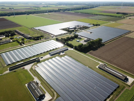 Goldbeck Solar stellt neuen Solarpark in den Niederlanden im 1. Bauabschnitt fertig
