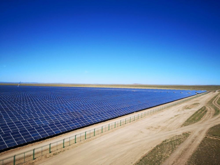 Goldbeck Solar plant Erweiterung des Akadyr-Projekts in Kasachstan