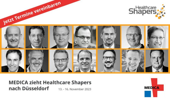 MEDICA zieht viele Healthcare Shapers nach Düsseldorf