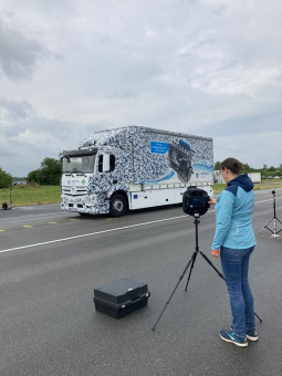 KEYOU-Trucks mit Wasserstoffmotor nur halb so laut wie ihre Diesel-Pendants