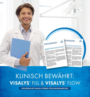 Die neuen Füllungsmaterialien Visalys® Fill und Visalys® Flow bewähren sich im klinischen Alltag